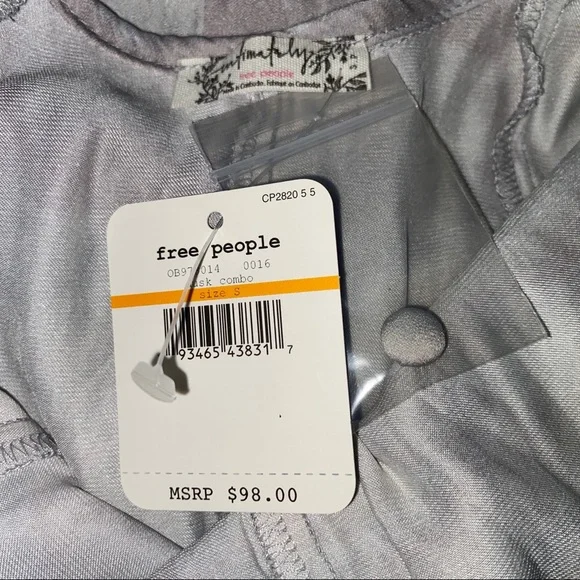 NWT FREE PEOPLE Chasing Shadows Slip Dress  size S - Picture 12 of 16